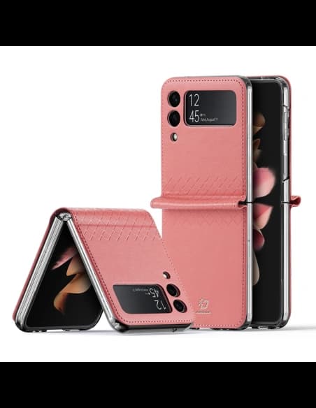 Case DuxDucis Brille Samsung Galaxy Z Flip 3 rosa
