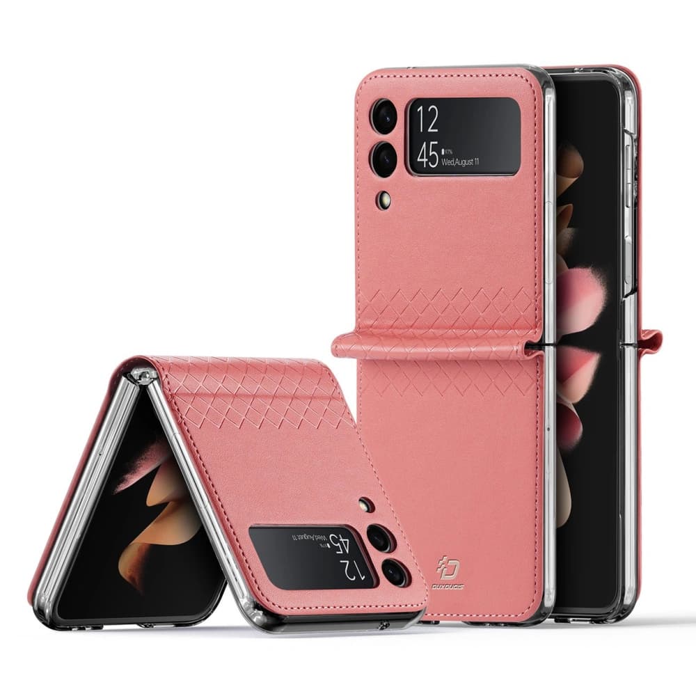 Case DuxDucis Brille Samsung Galaxy Z Flip 3 rosa - 1