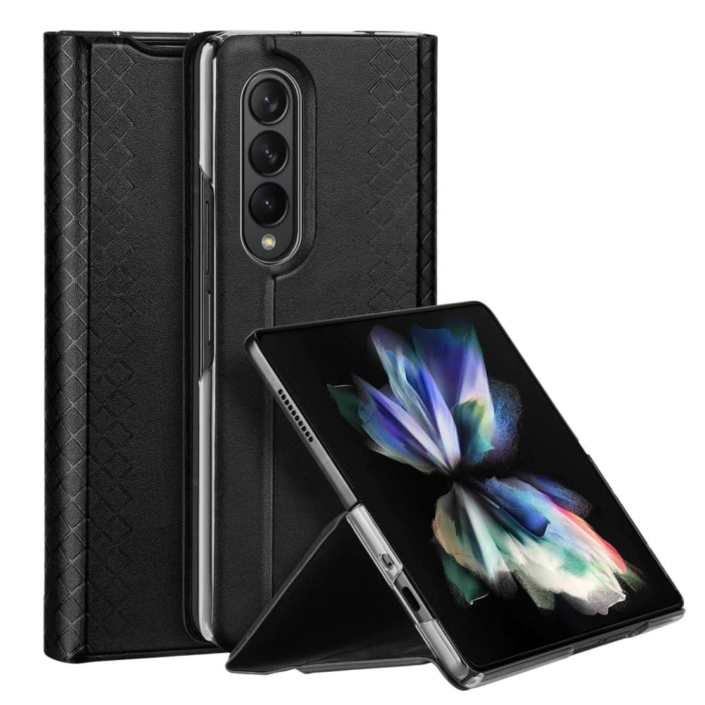 Case DuxDucis Brille Samsung Galaxy Z Fold 3 schwarz - 1