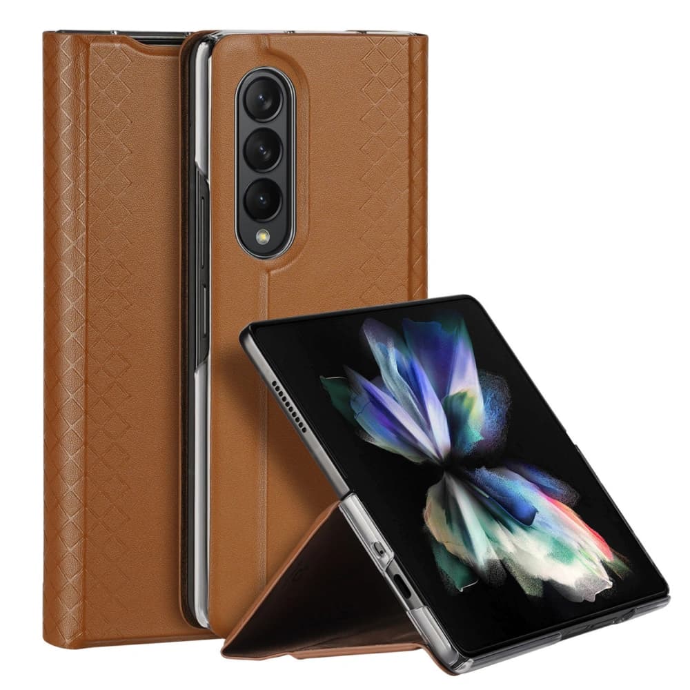 Etui DuxDucis Bril Samsung Galaxy Z Fold 3 maronii - 1