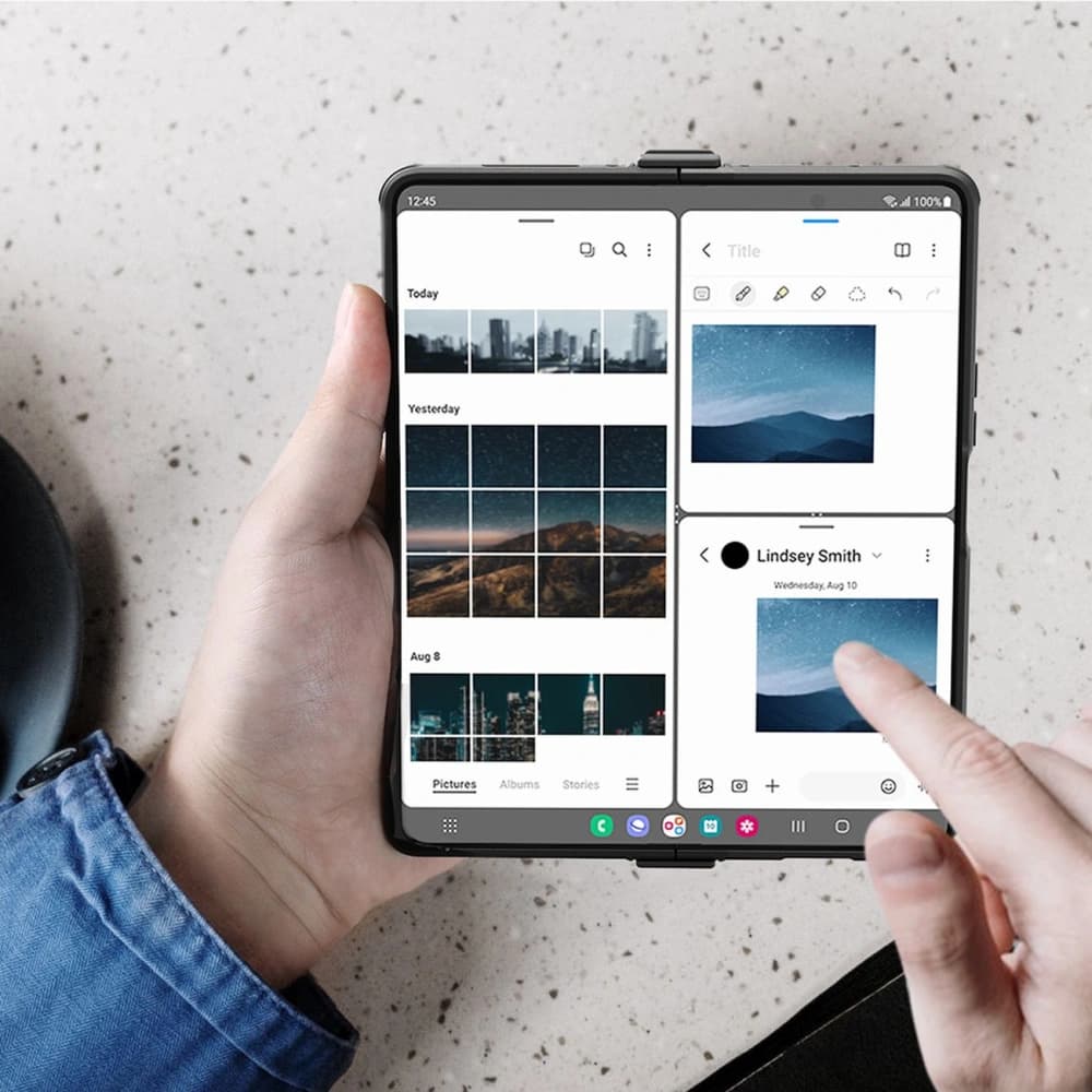 Nillkin CamShield Pro Suit Samsung Galaxy Z Fold 4 blue - 11