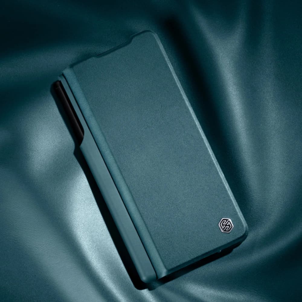 Etui Nillkin Qin Leather Pro Samsung Galaxy Z Fold 4 hnědé - 17