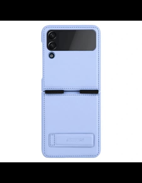 Etui Nillkin Qin Vegan Leather Samsung Galaxy Z Flip 4 fialové