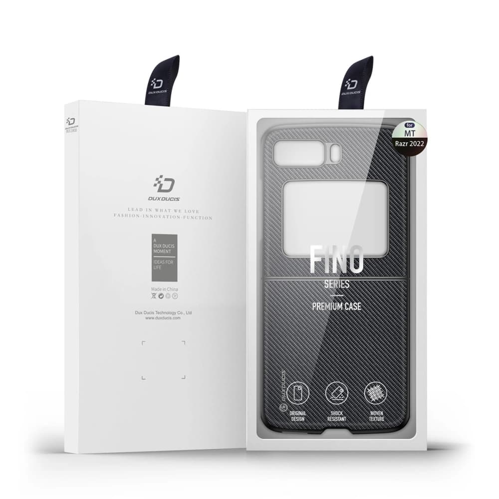 Dux Ducis Fino Motorola Razr 2022 fekete tok - 5