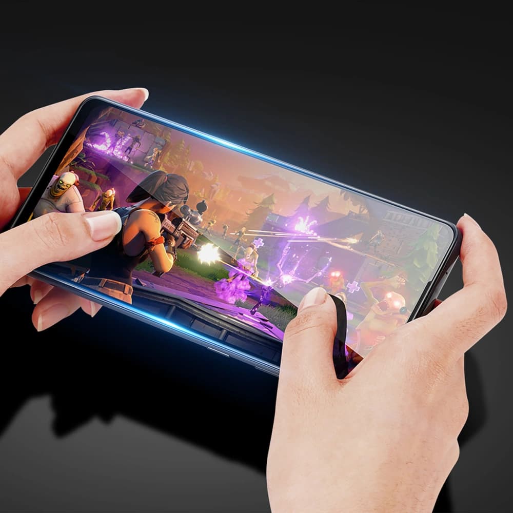 Dux Ducis 9D Tempered Glass Motorola Moto G72 black - 3