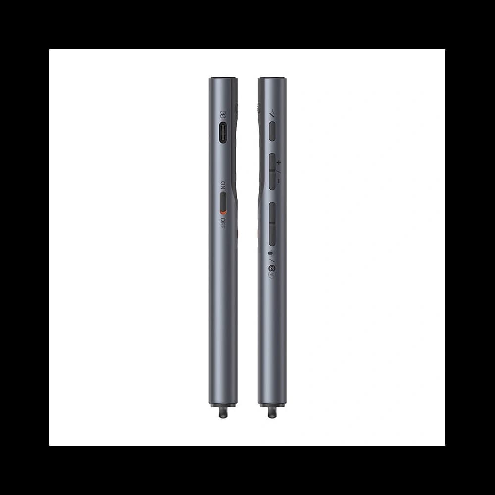 Baseus Orange Dot Multifunctionale remote control for presentation with a red laser pointer gray - 6