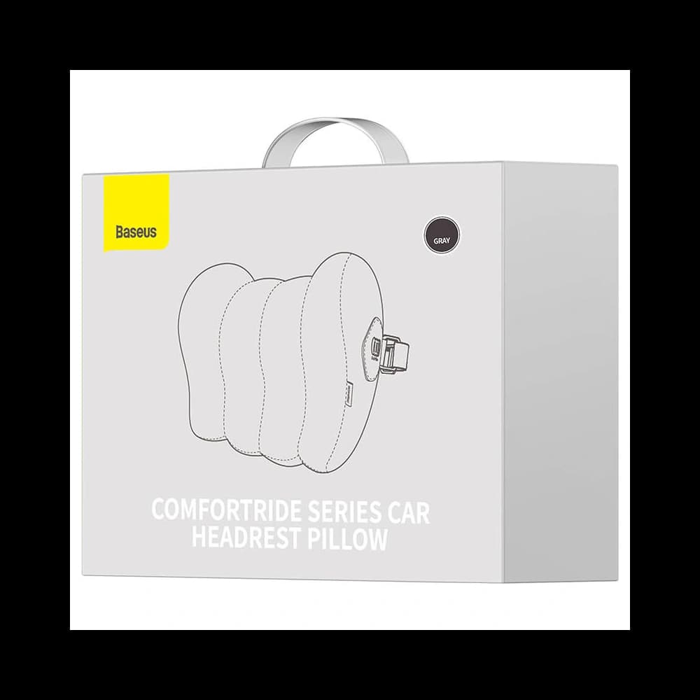 Baseus Comfort Ride Car Headrest Pillow (gray) - 5