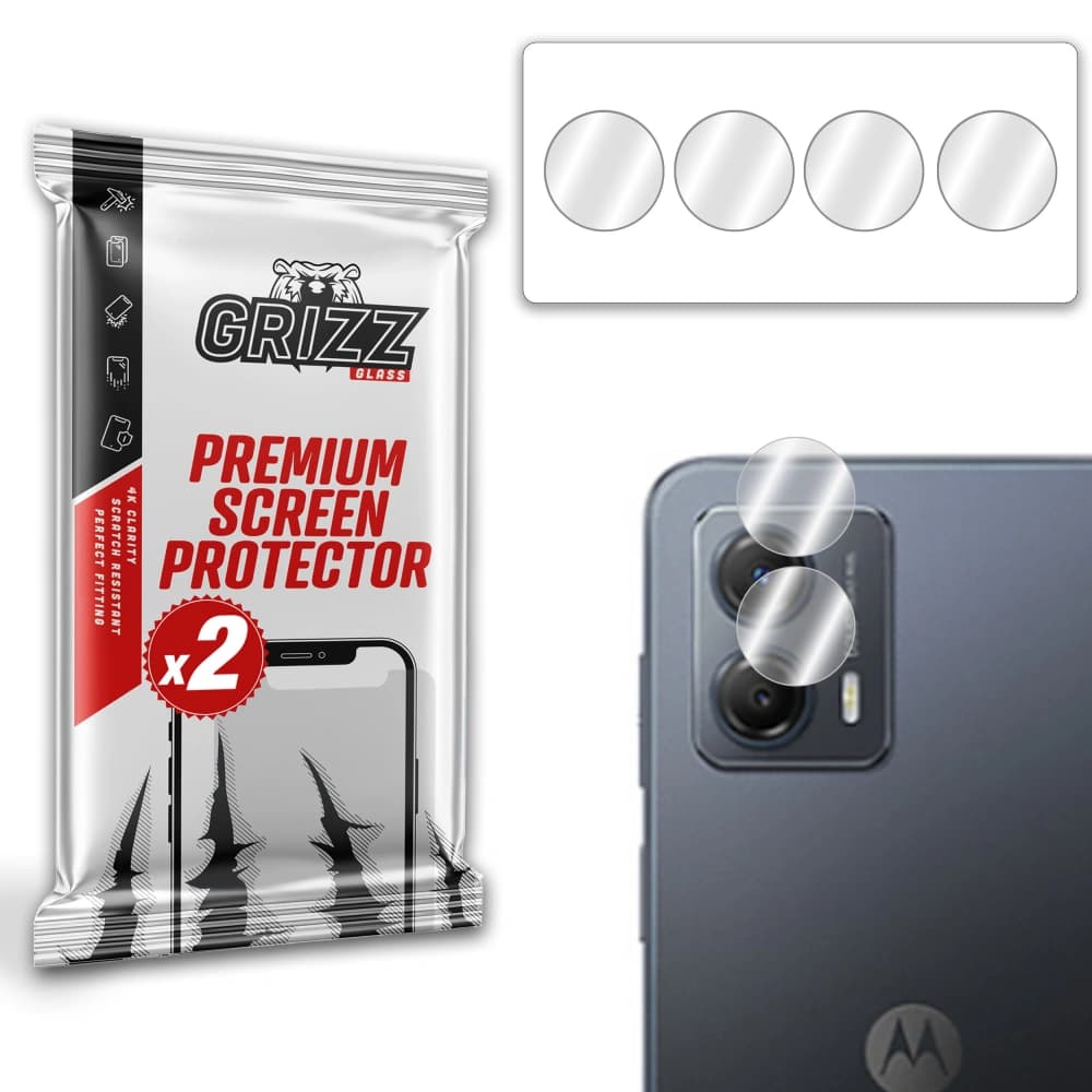 Sklo na aparát GrizzGlass HybridGlass Camera pro Motorola Moto G53 - 1