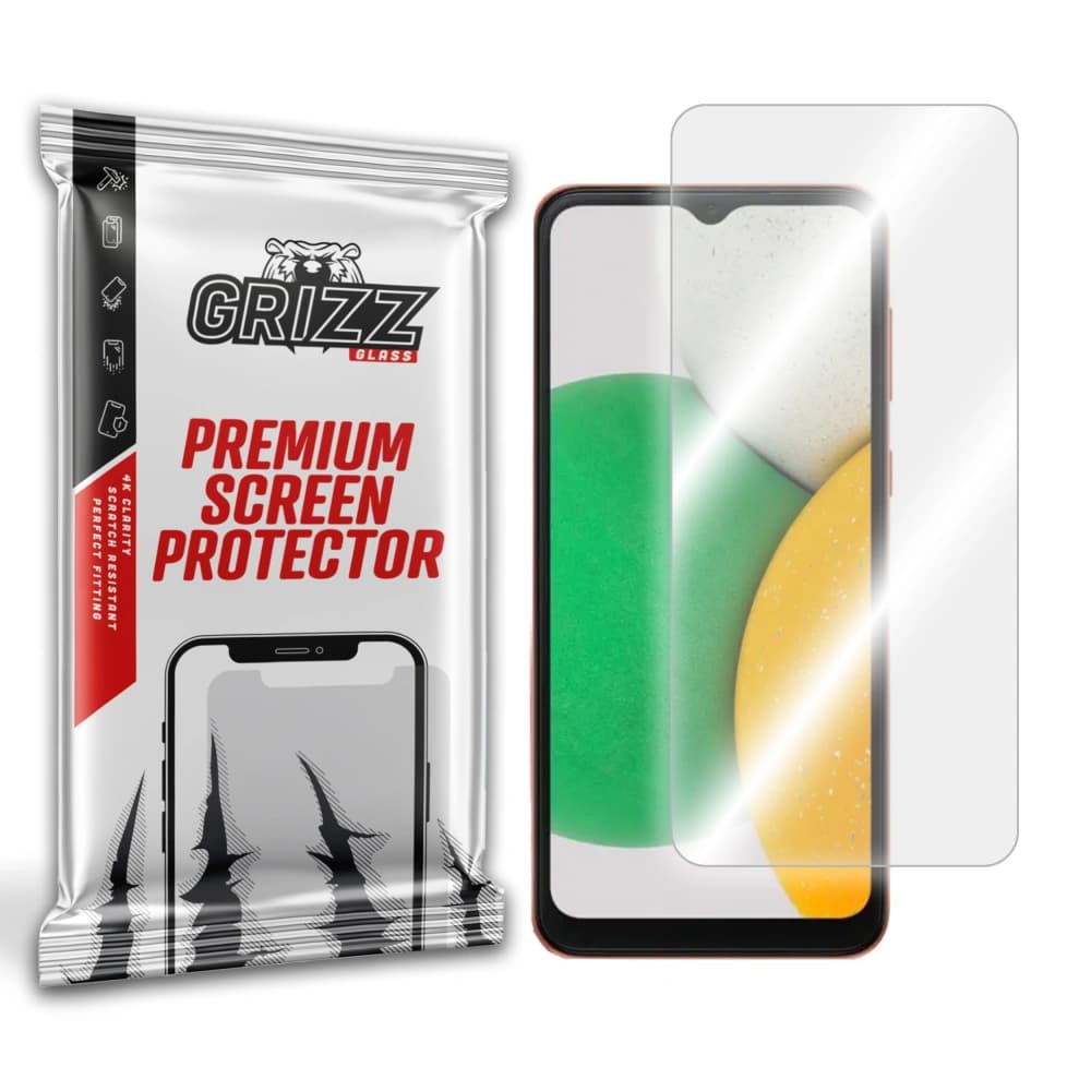 Hybidní sklo GrizzGlass HybridGlass pro Samsung Galaxy M04 - 1