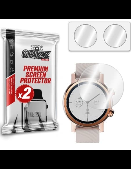 Hybriertes Glas GrizzGlass HybridGlass für Motorola Moto Watch 150