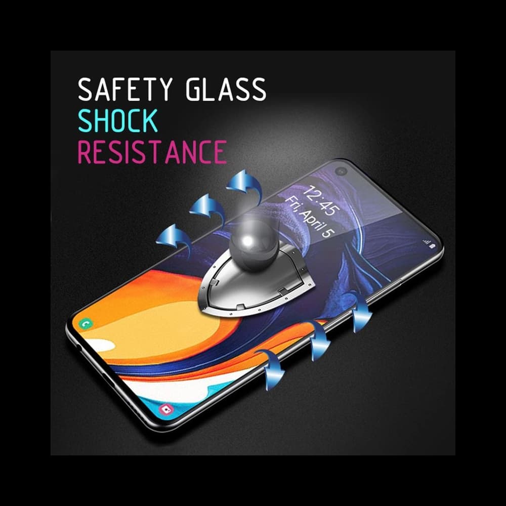 Sticlă hibridă Crong 7D Nano Flexible Glass Samsung Galaxy A80/A90 - 6