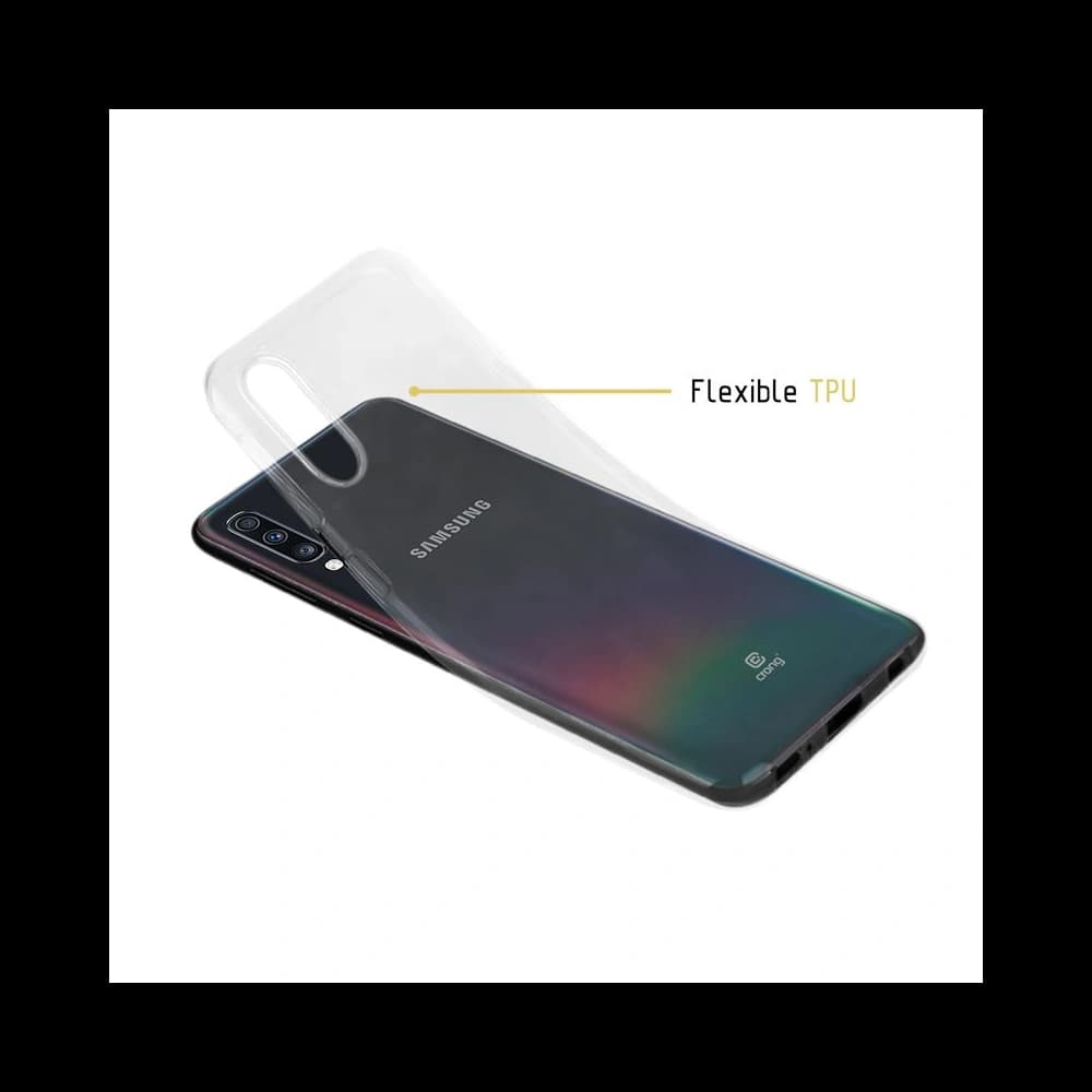 Etui Crong Crystal Slim Cover Samsung Galaxy A70 (transparent) - 2
