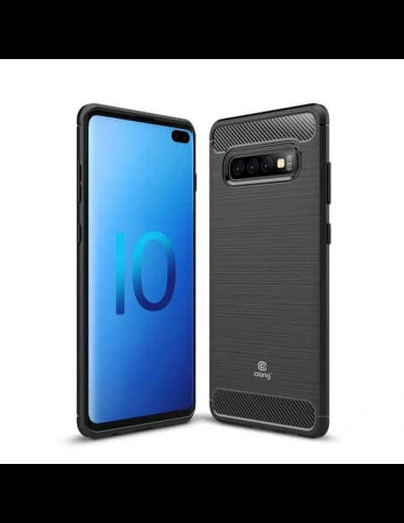 Crong Soft Armour Cover Samsung Galaxy S10+ Plus (black)