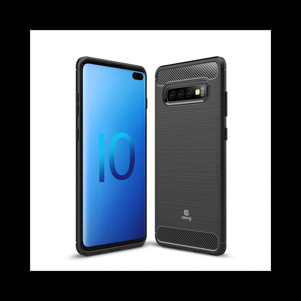 Crong Soft Armour Cover Samsung Galaxy S10+ Plus (black) - 1