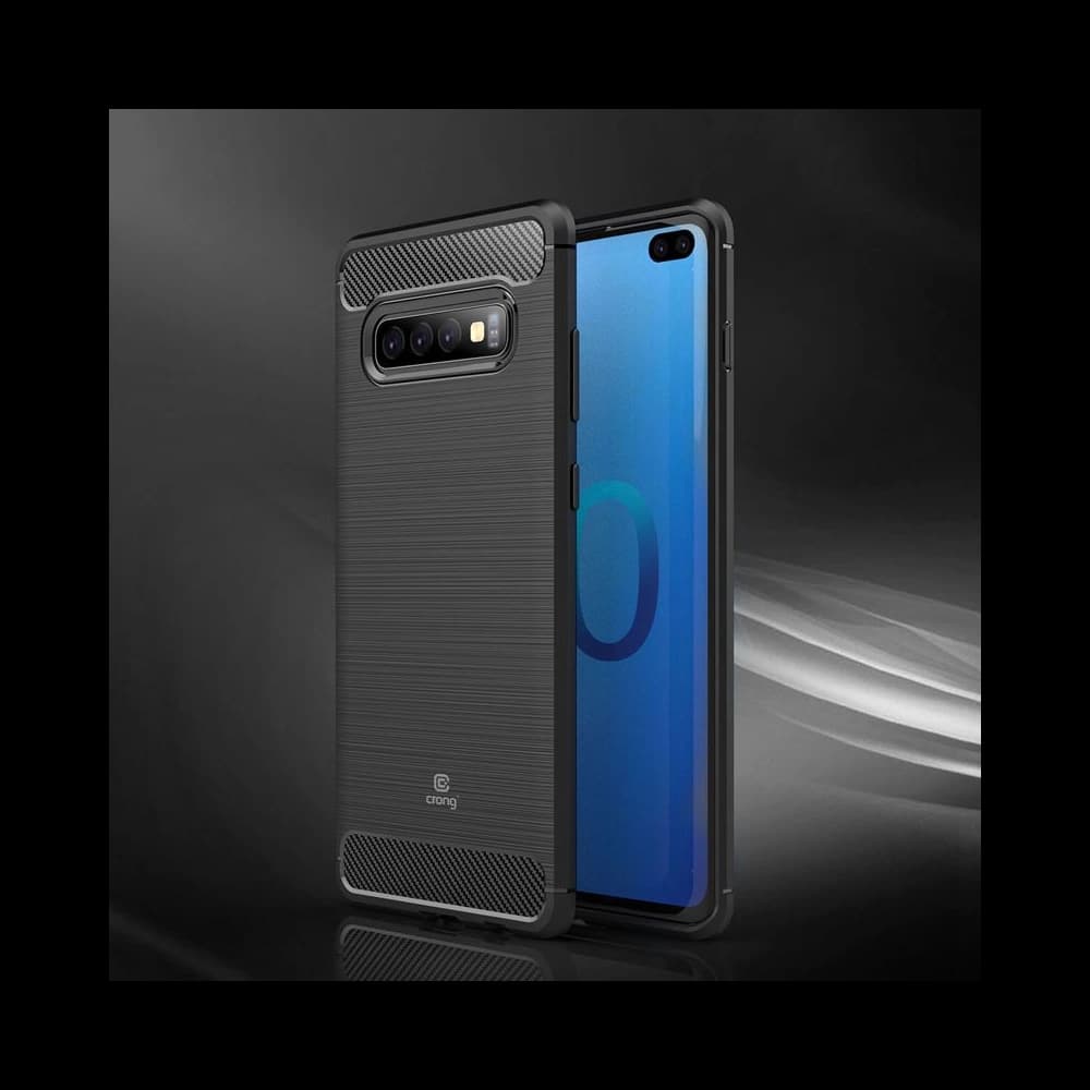 Crong Soft Armour Cover Samsung Galaxy S10+ Plus (black) - 4