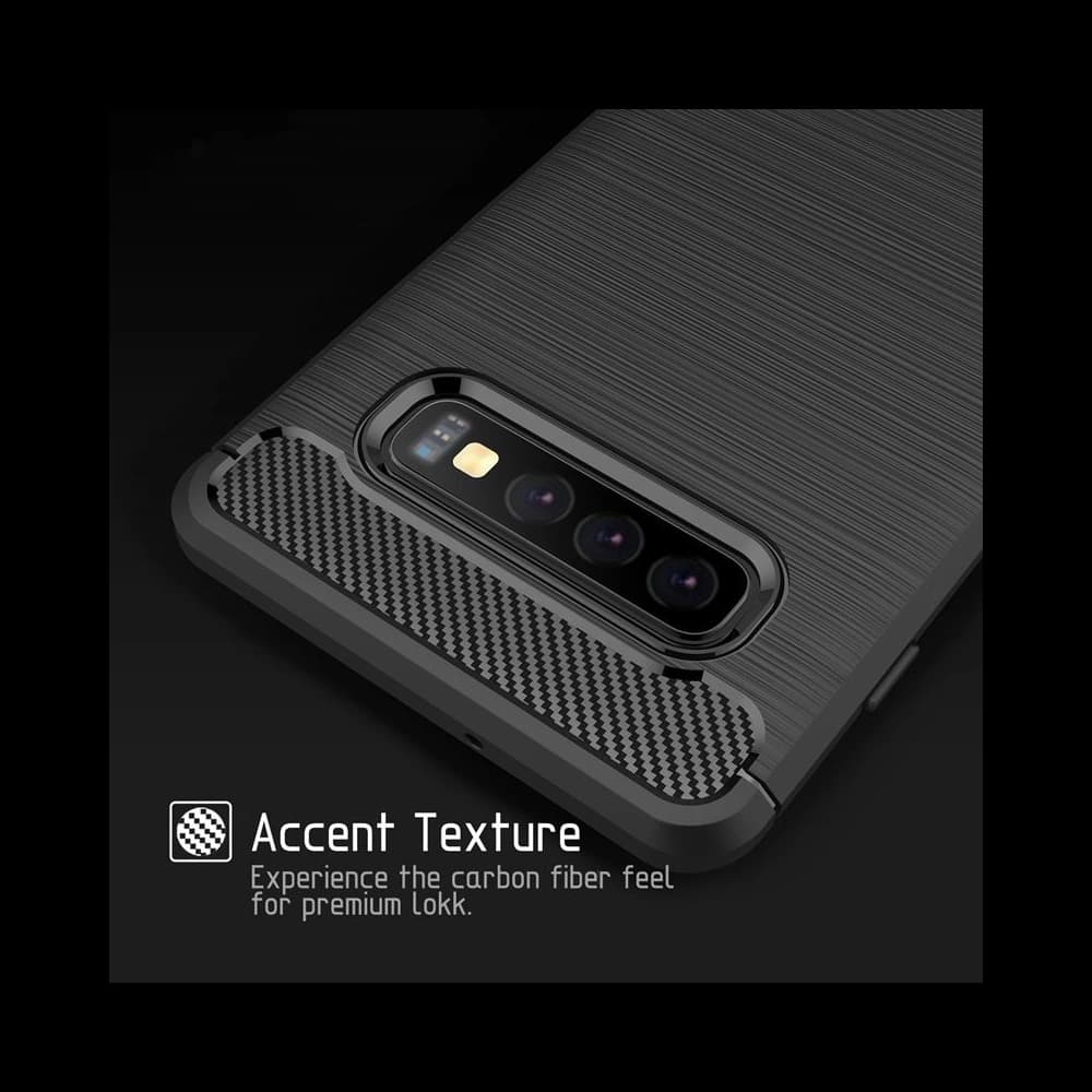 Crong Soft Armour Cover Samsung Galaxy S10+ Plus (black) - 5