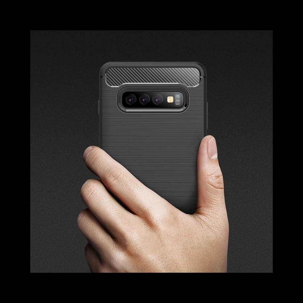 Crong Soft Armour Cover Samsung Galaxy S10+ Plus (black) - 6