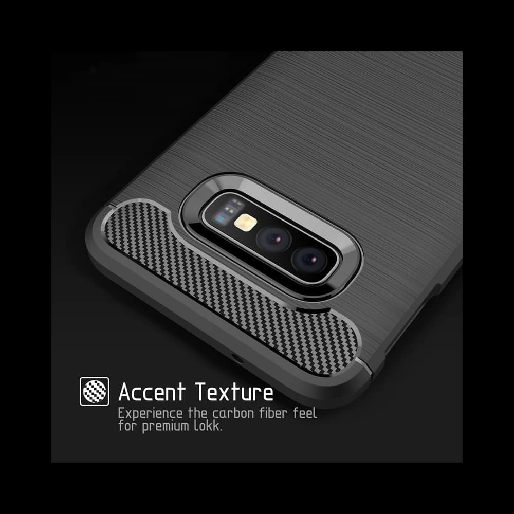 Etui Crong Soft Armour Cover Samsung Galaxy S10e (černý) - 5