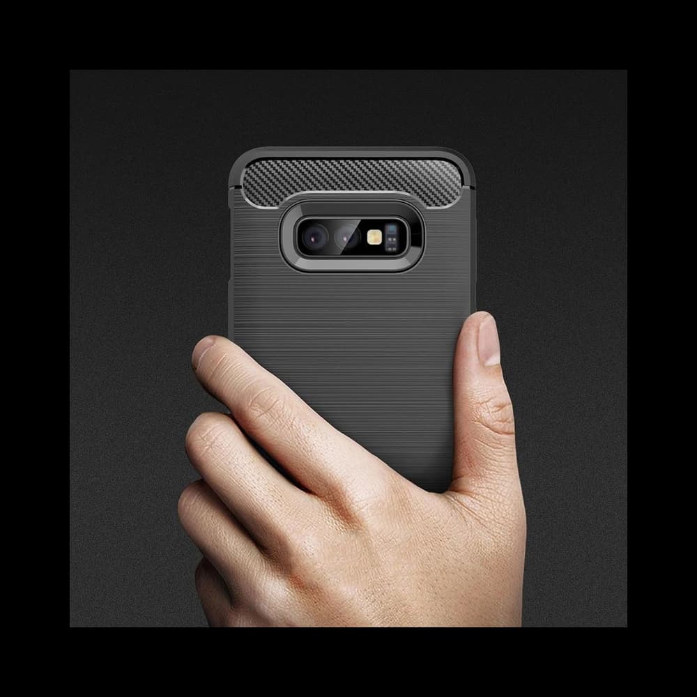 Etui Crong Soft Armour Cover Samsung Galaxy S10e (černý) - 6