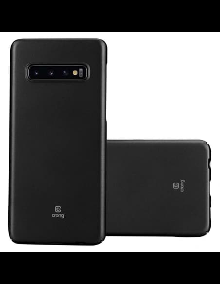 Crong Smooth Skin Samsung Galaxy S10+ Plus (black)