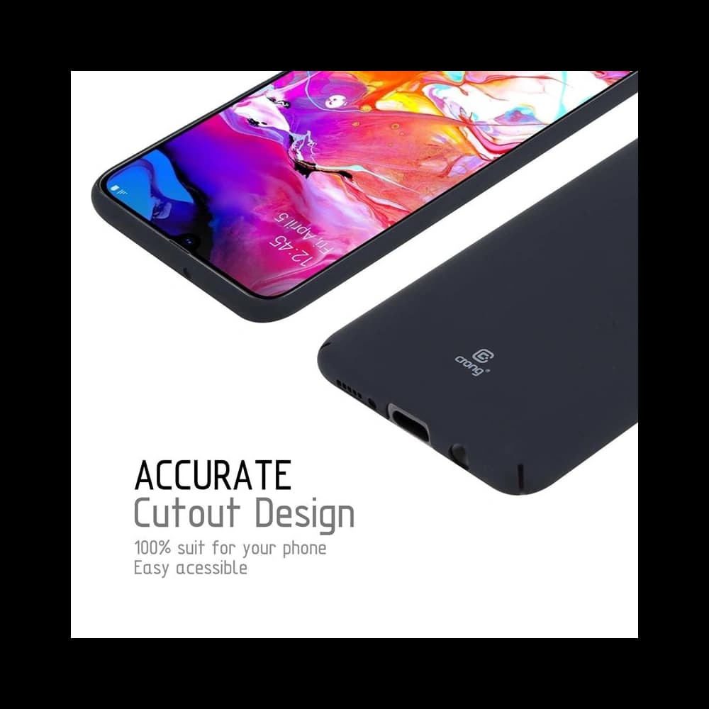Etui Crong Smooth Skin Samsung Galaxy A10 (negru) - 7