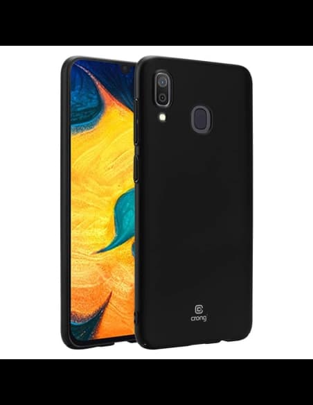 Etui Crong Smooth Skin Samsung Galaxy A30 (černý)