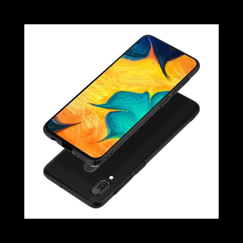 Etui Crong Smooth Skin Samsung Galaxy A30 (negru) - 2