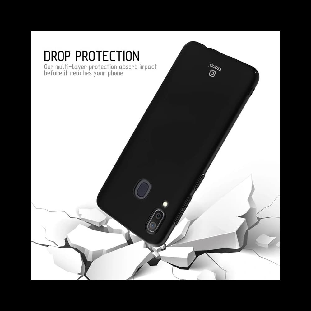 Etui Crong Smooth Skin Samsung Galaxy A30 (negru) - 3