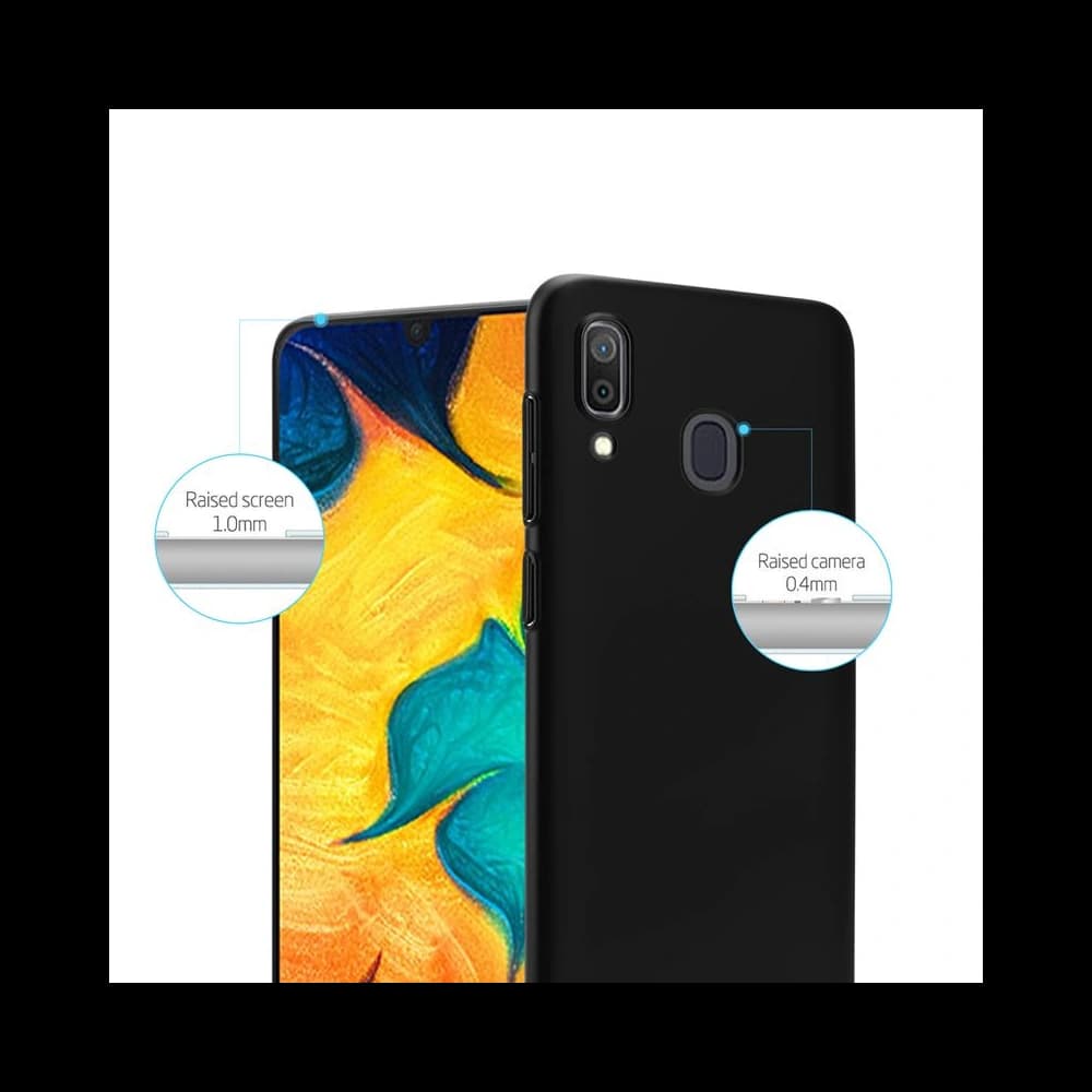 Etui Crong Smooth Skin Samsung Galaxy A30 (negru) - 4