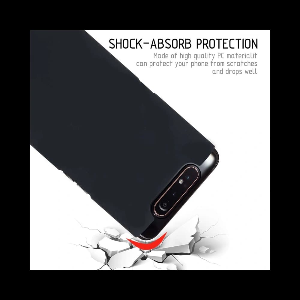 Etui Crong Smooth Skin Samsung Galaxy A80/A90 (negru) - 5
