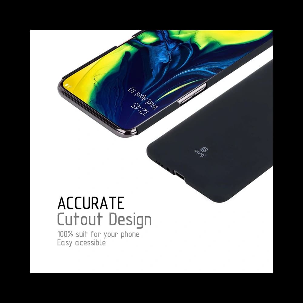 Etui Crong Smooth Skin Samsung Galaxy A80/A90 (negru) - 7