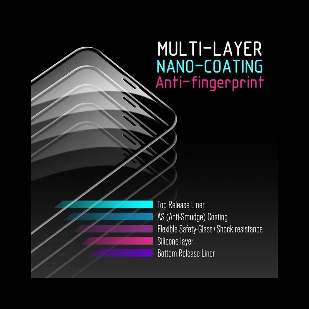 Hybriertes Glas Crong 7D Nano Flexibles Glas Xiaomi Mi 9 SE - 3