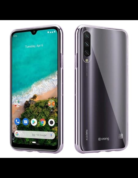 Case Crong Crystal Slim Cover Xiaomi Mi A3 (transparent)