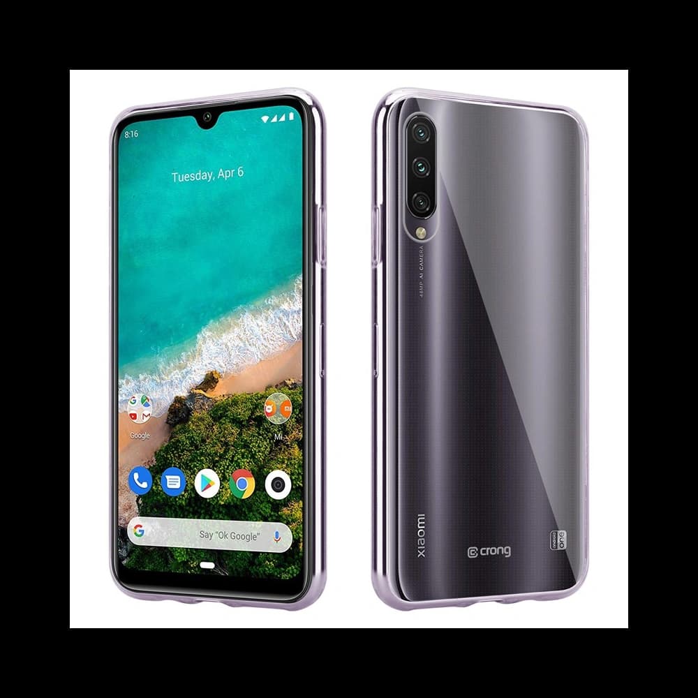 Crong Crystal Slim Cover Xiaomi Mi A3 (clear) - 1