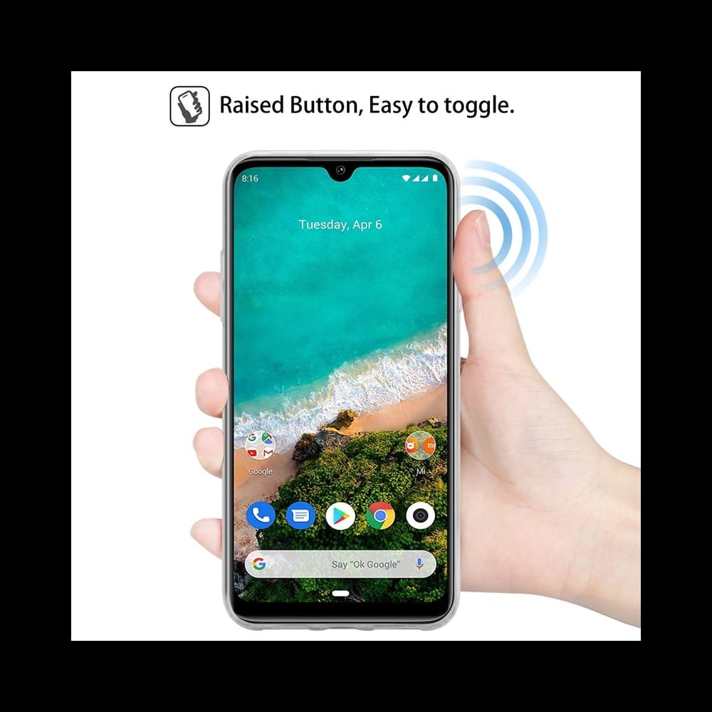 Crong Crystal Slim Cover Xiaomi Mi A3 (clear) - 4