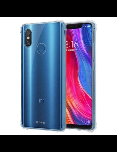 Case Crong Crystal Shield Cover Xiaomi Mi 8 (transparent)
