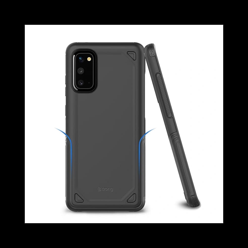 Etui Crong Defender Case Samsung Galaxy S20 (černý) - 2