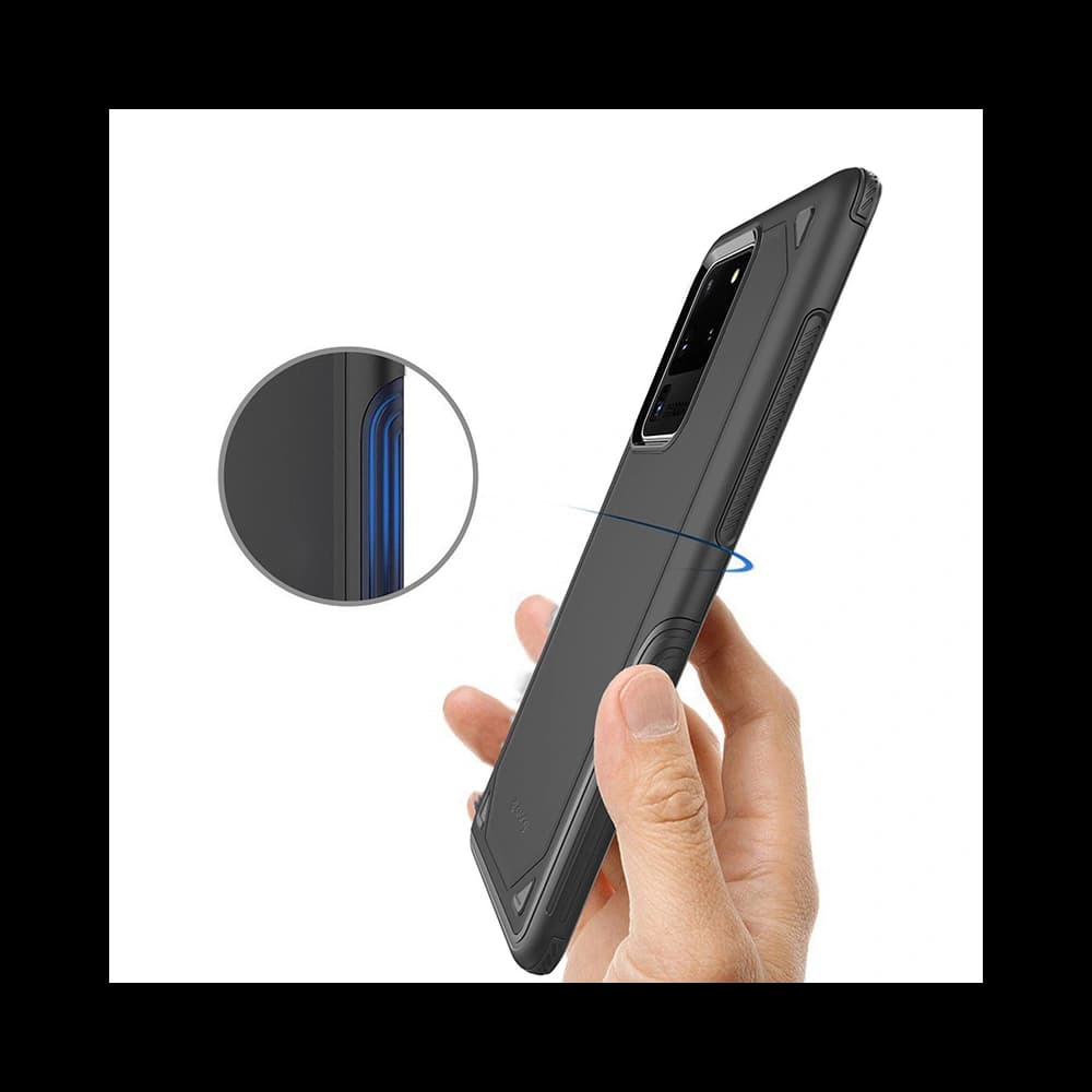 Etui Crong Defender Case Samsung Galaxy S20+ Plus (fekete) - 2