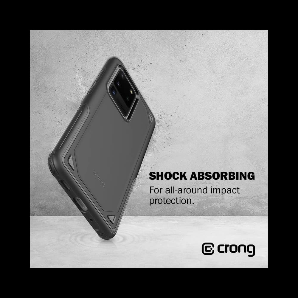 Case Crong Defender Case Samsung Galaxy S20 Ultra (schwarz) - 5
