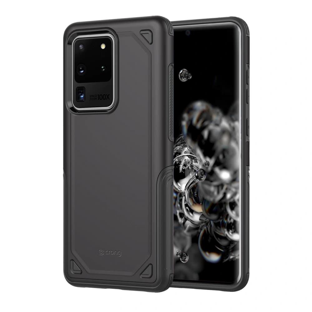 Case Crong Defender Case Samsung Galaxy S20 Ultra (schwarz) - 1
