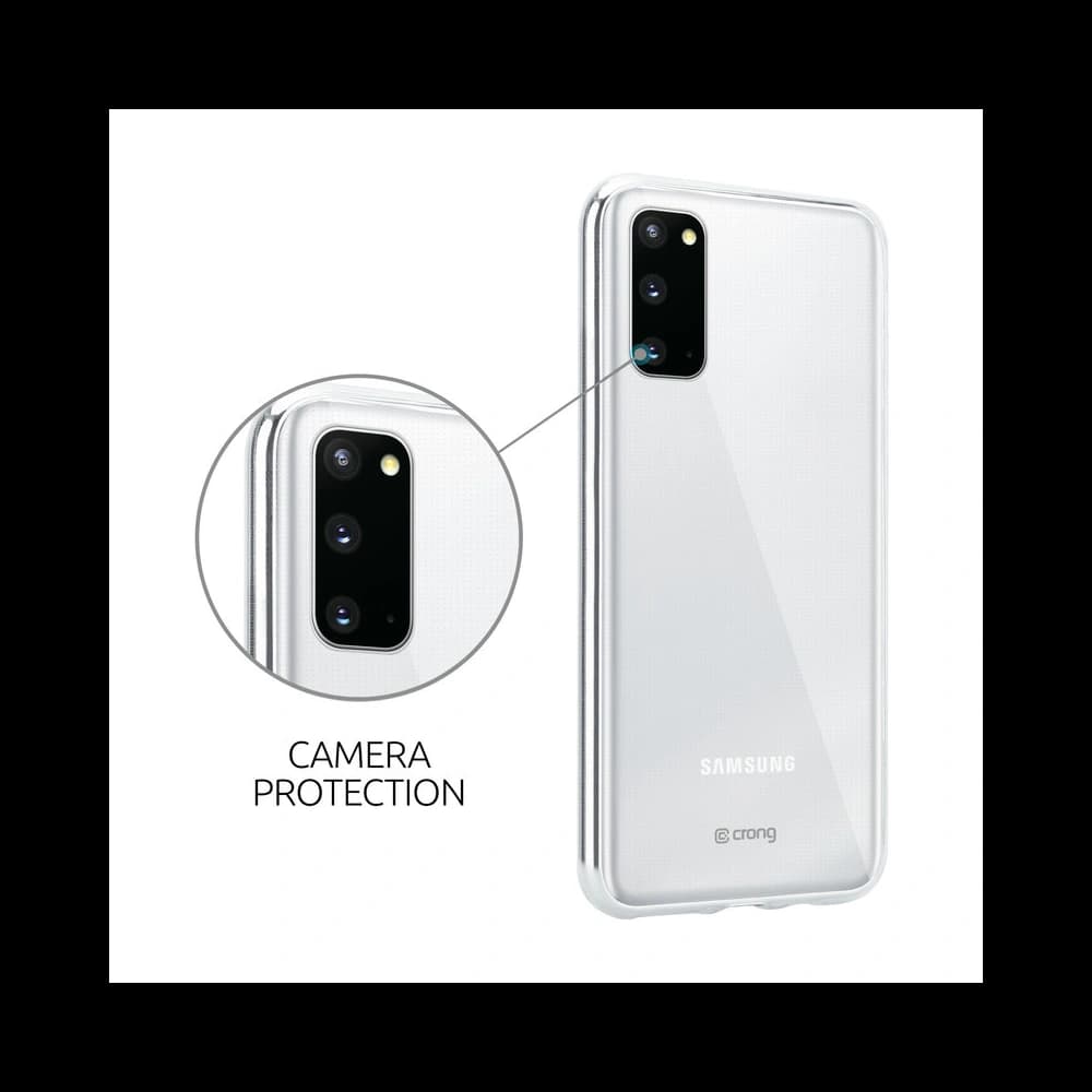 Case Crong Crystal Slim Cover Samsung Galaxy S20 (transparent) - 2