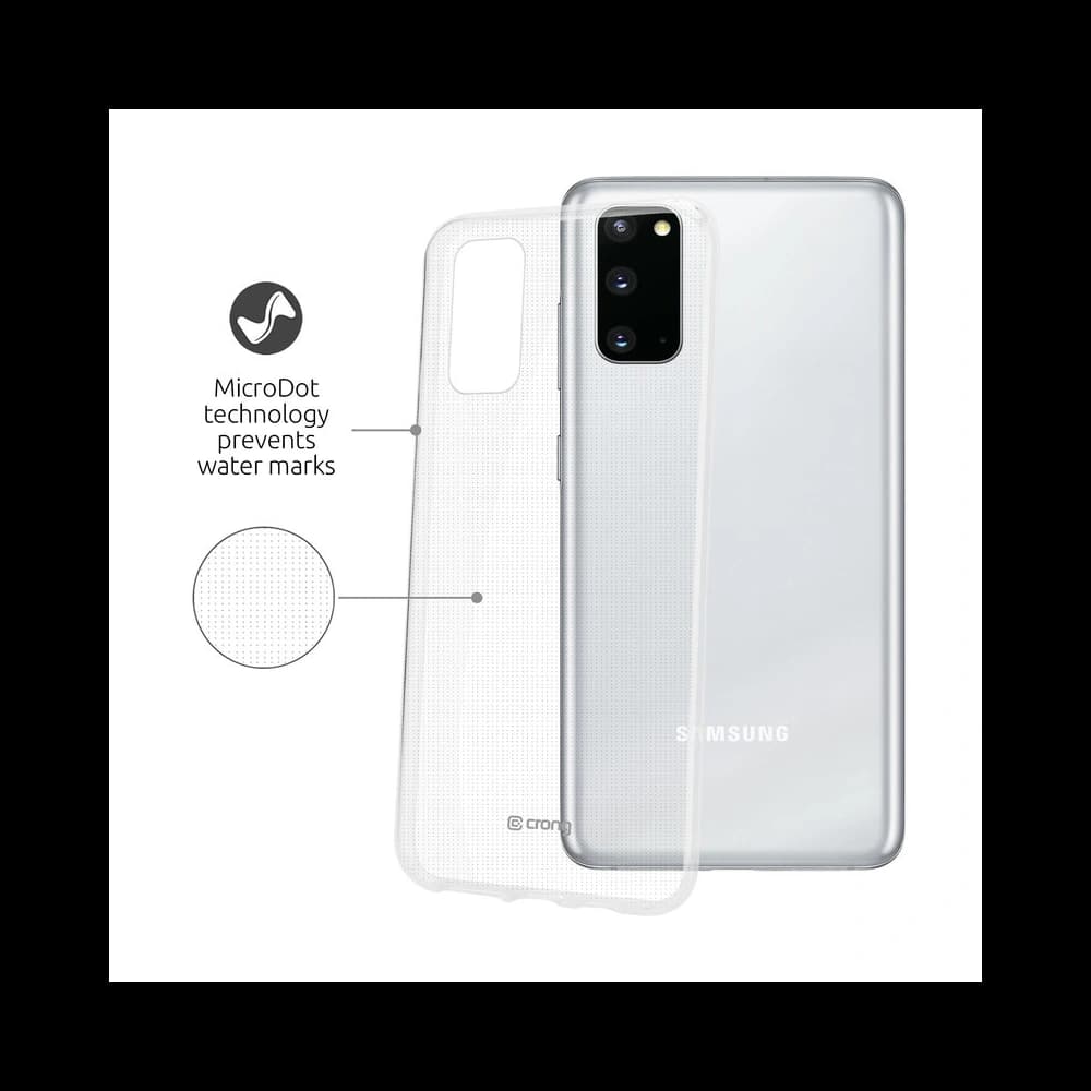 Case Crong Crystal Slim Cover Samsung Galaxy S20 (transparent) - 3