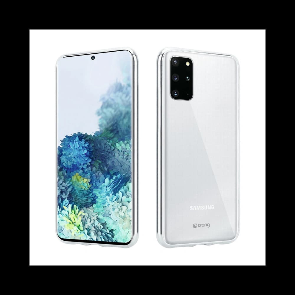 Etui Crong Crystal Slim Cover Samsung Galaxy S20+ Plus (áttetsző) - 1