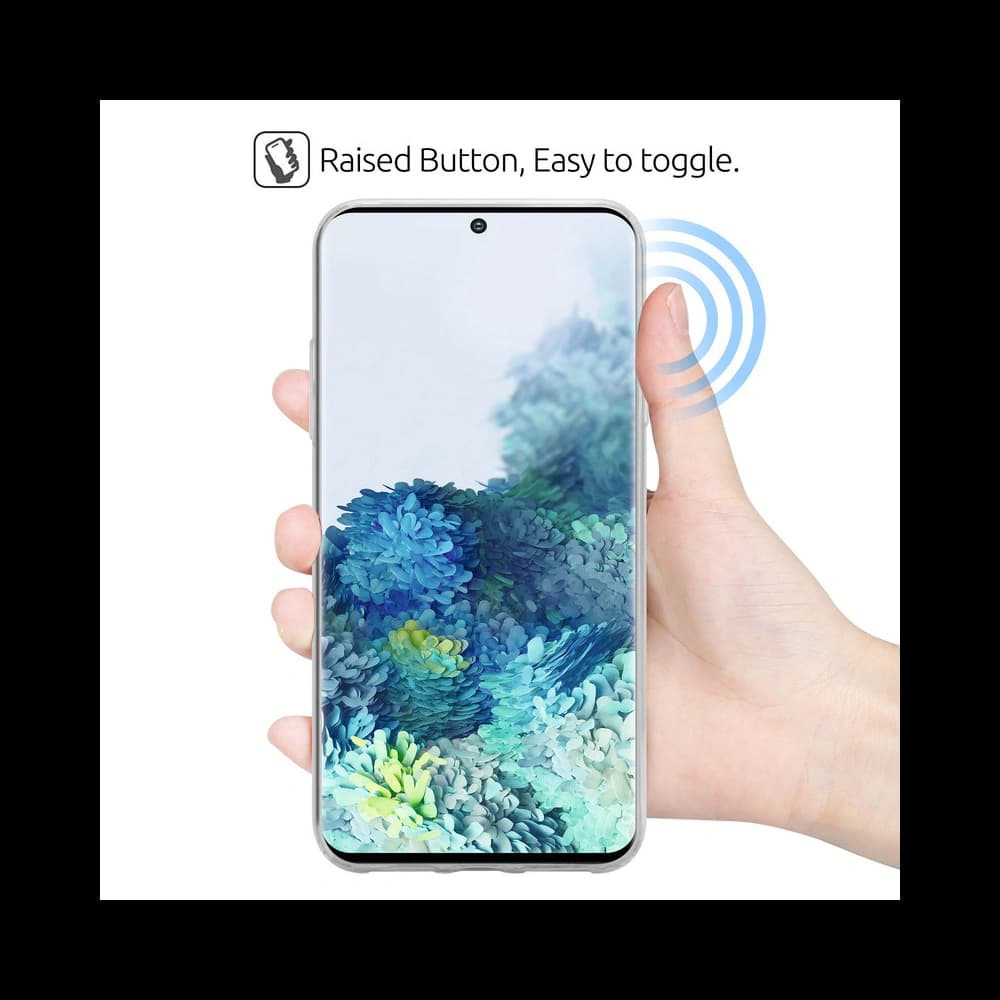 Etui Crong Crystal Slim Cover Samsung Galaxy S20+ Plus (áttetsző) - 4