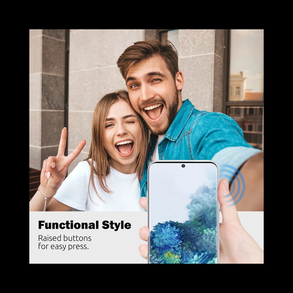 Etui Crong Crystal Slim Cover Samsung Galaxy S20+ Plus (áttetsző) - 5