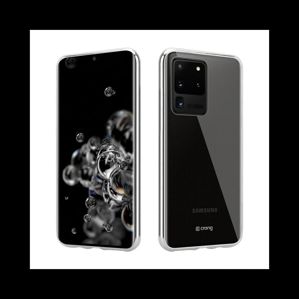 Etui Crong Crystal Slim Cover Samsung Galaxy S20 Ultra (transparent) - 1
