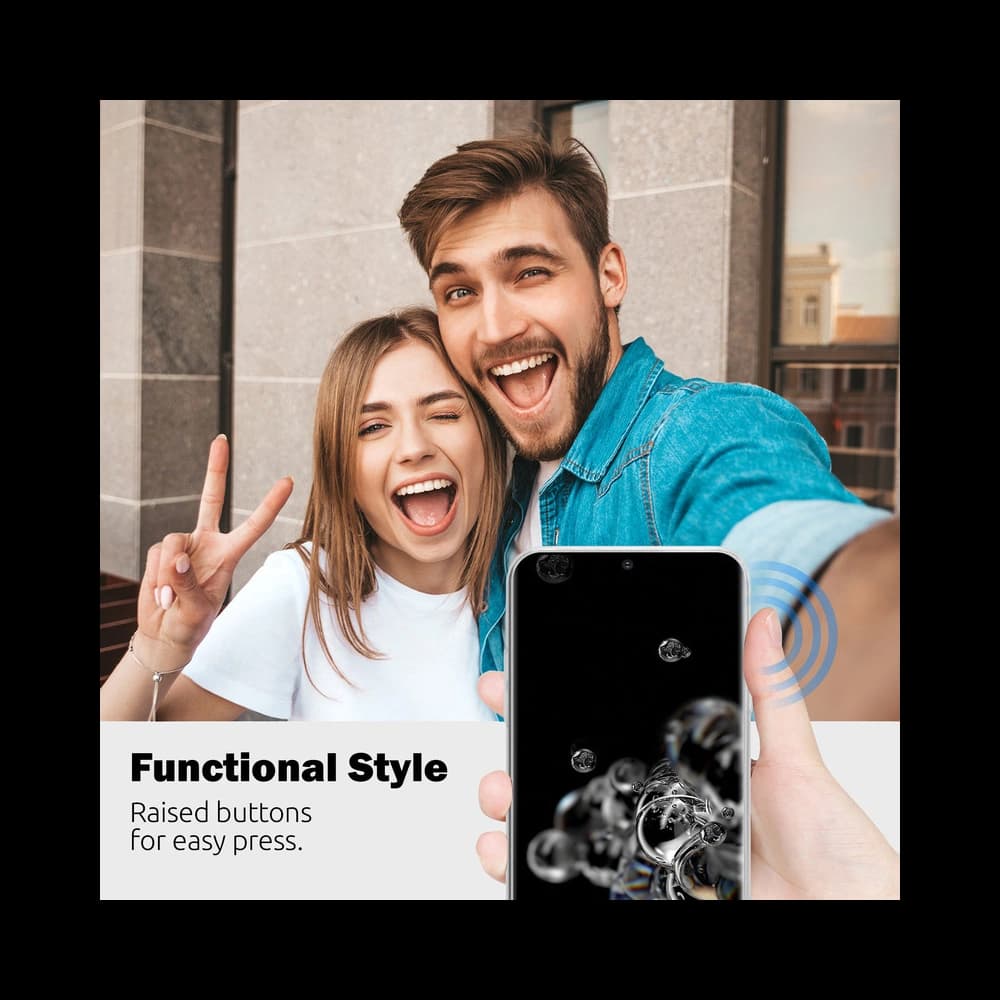 Etui Crong Crystal Slim Cover Samsung Galaxy S20 Ultra (transparent) - 5