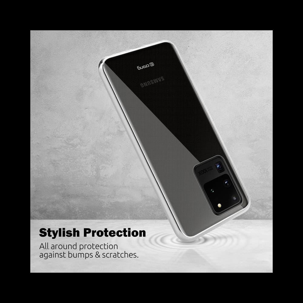 Etui Crong Crystal Slim Cover Samsung Galaxy S20 Ultra (transparent) - 6