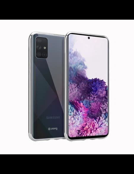 Etui Crong Crystal Slim Cover Samsung Galaxy A51 (průhledný)