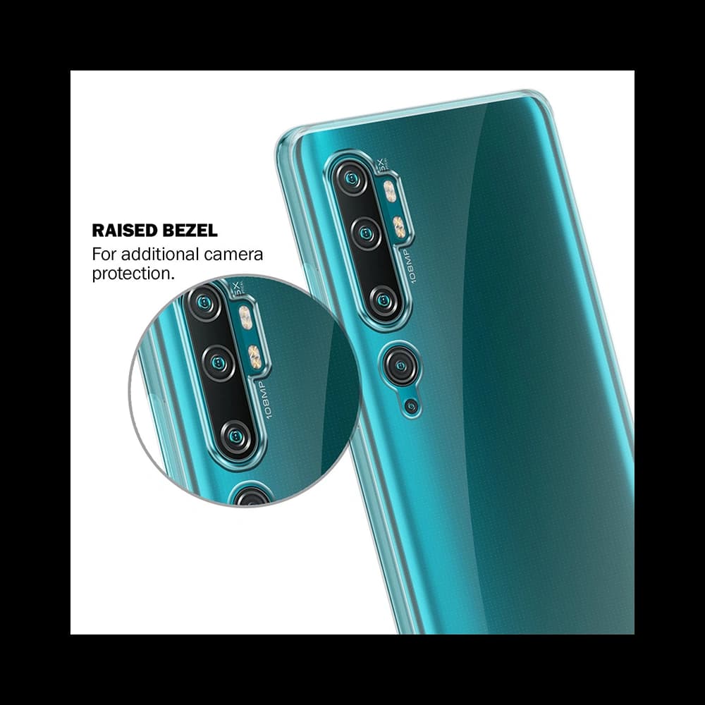 Etui Crong Crystal Slim Cover Xiaomi Mi Note 10/Pro (průhledný) - 4